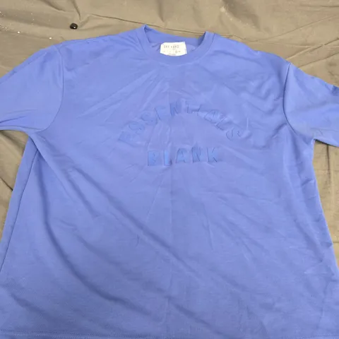 BLANK ESSENTIALS T-SHIRT – BLUE – XL