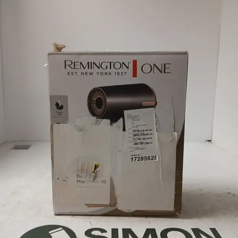 REMINGTON HAIR DRYER – THE ONE, WITH ATTACHMENTS AND STORAGE BAG