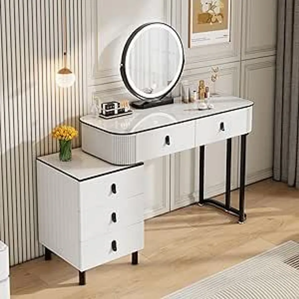 BOXED WOLTU DRESSING TABLE WITH MIRROR