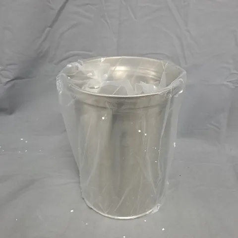 STAINLESS STEEL WASTE BIN 