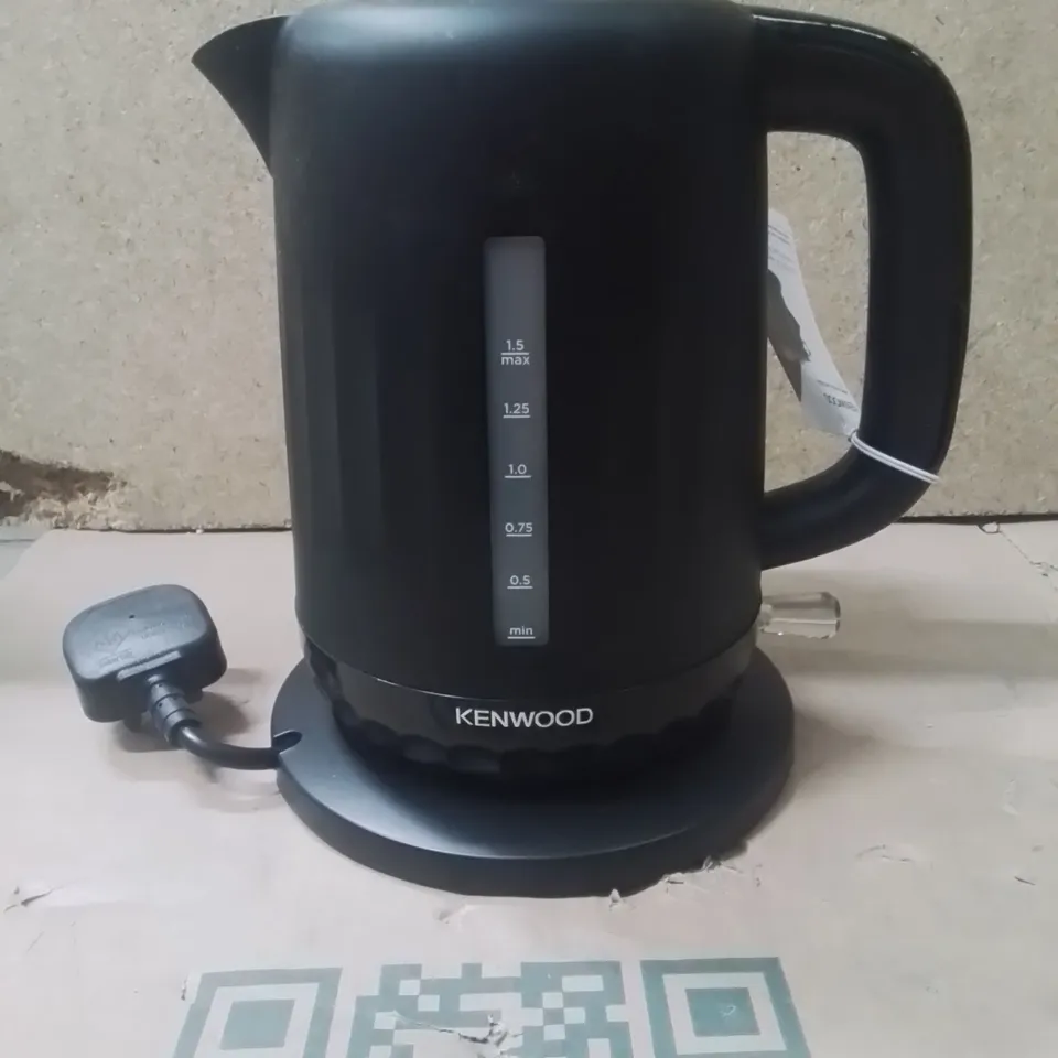 BOXED KENWOOD RIPPLE KETTLE ZJP06.000BK, ELECTRIC KETTLE BLACK