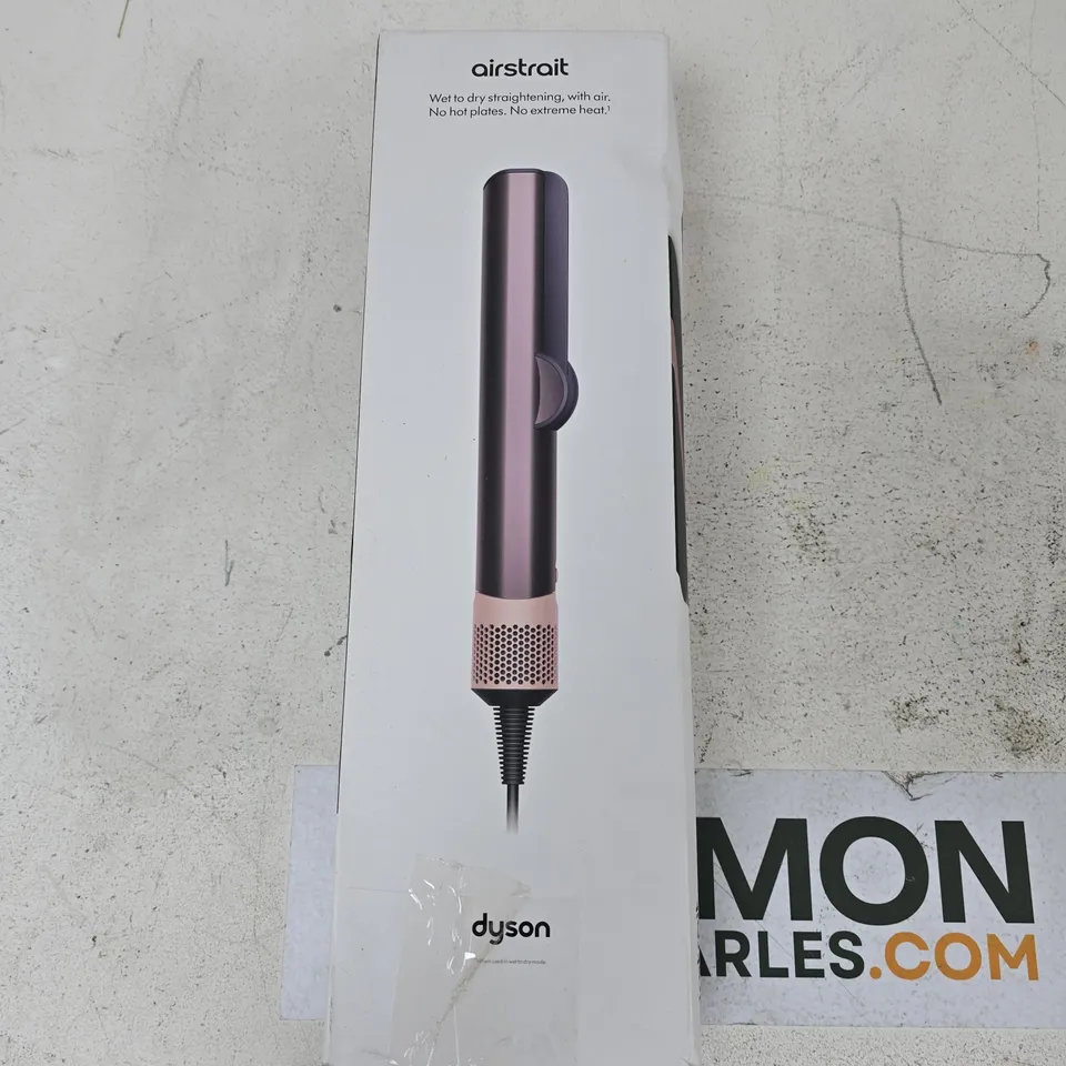 DYSON AIRSTRAIT WET-TO-DRY STRAIGHTENING WAND – PURPLE/PINK, WITH CASE