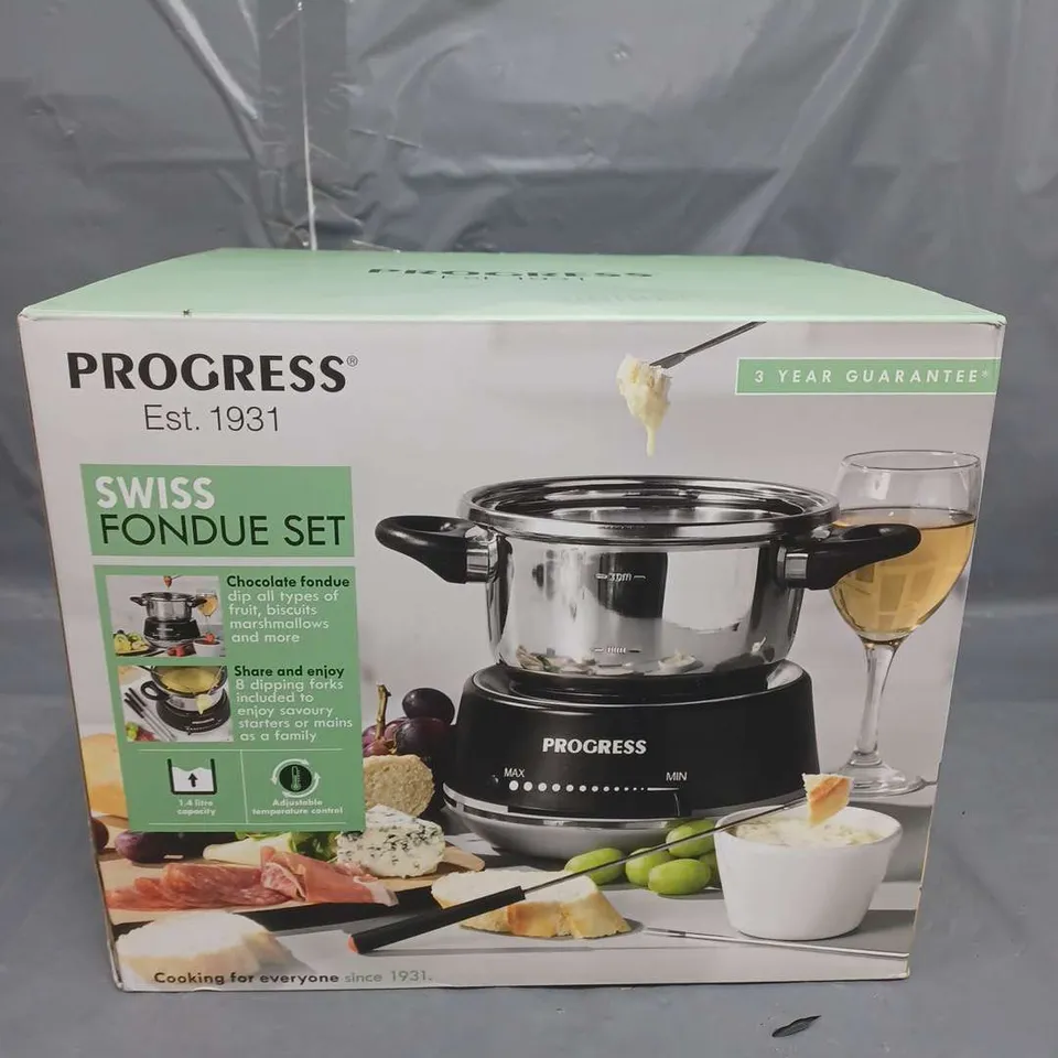 PROGRESS SWISS FONDUE SET