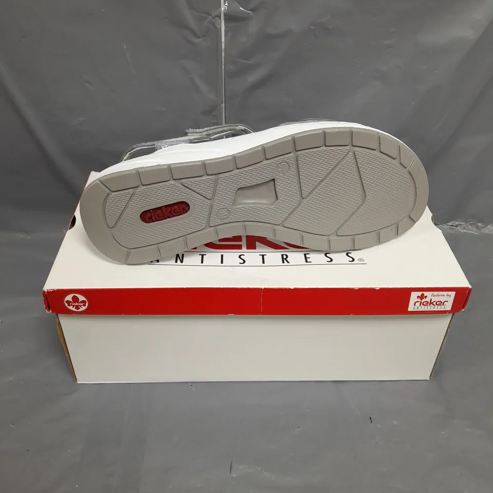 BOXED PAIR OF RIEKER ANTISTRESS SANDALS - 6