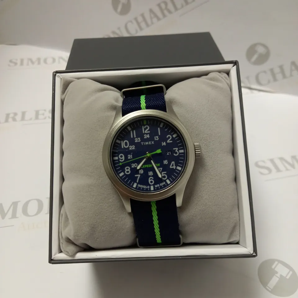 TIMEX FIELD LLB FABRIC MENS WATCH RRP £80