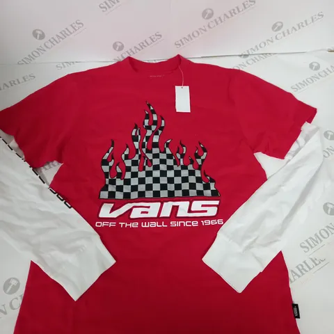 VANS OFF THE WALL GRAPHIC T-SHIRT SIZE 10-12 YEARS