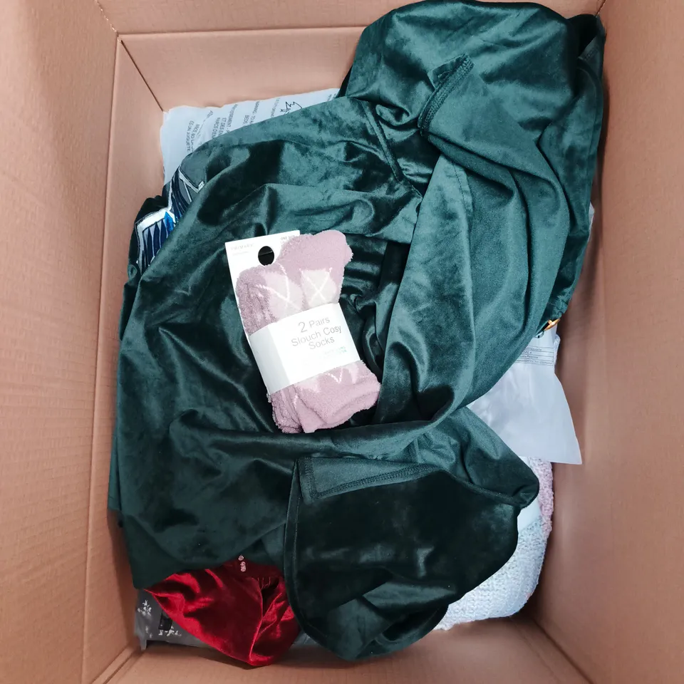 APPROXIMATELY 20 ASSORTED CLOTHING AND FASHION PRODUCTS IN VARIOUS STYLES AND SIZES - COLLECTION ONLY