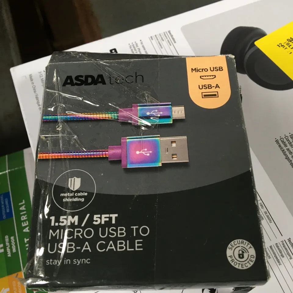 1,5M MICRO USB TO USB-A CABLE