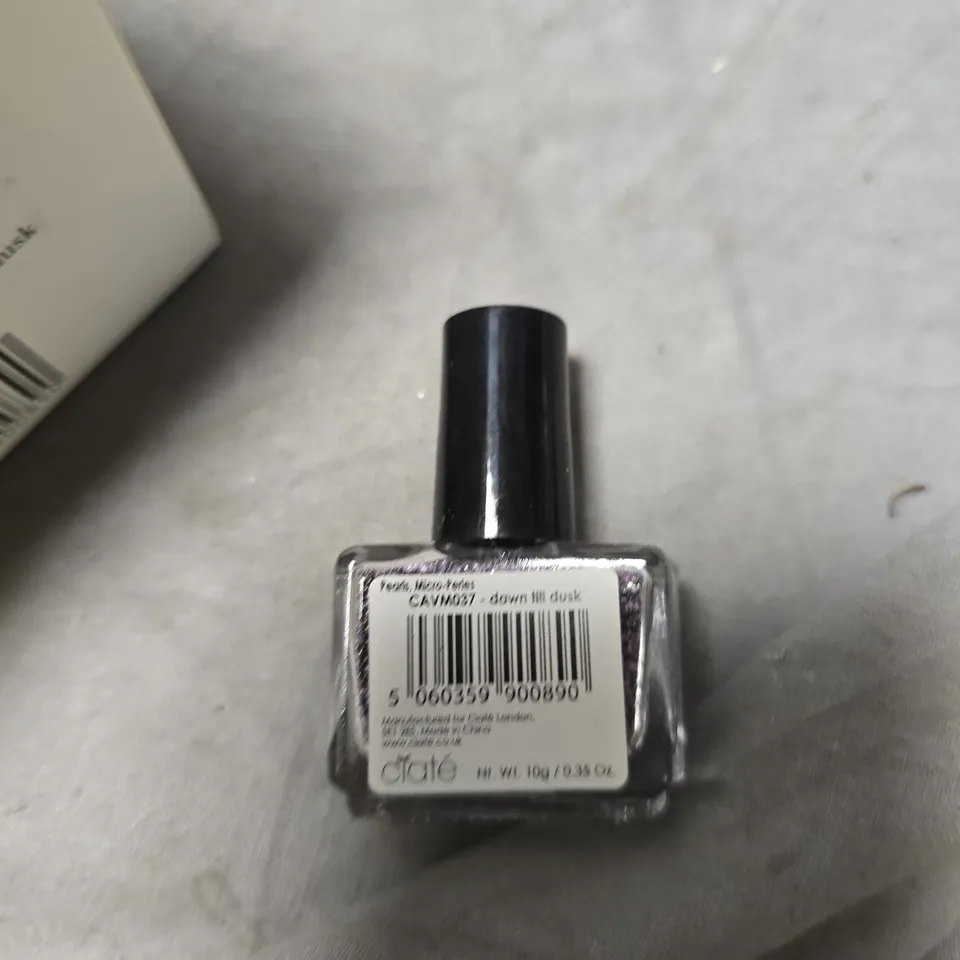 CIATÉ LONDON NAIL POLISH MINI SET – GLITTER PURPLE, BOXED 144 PCS