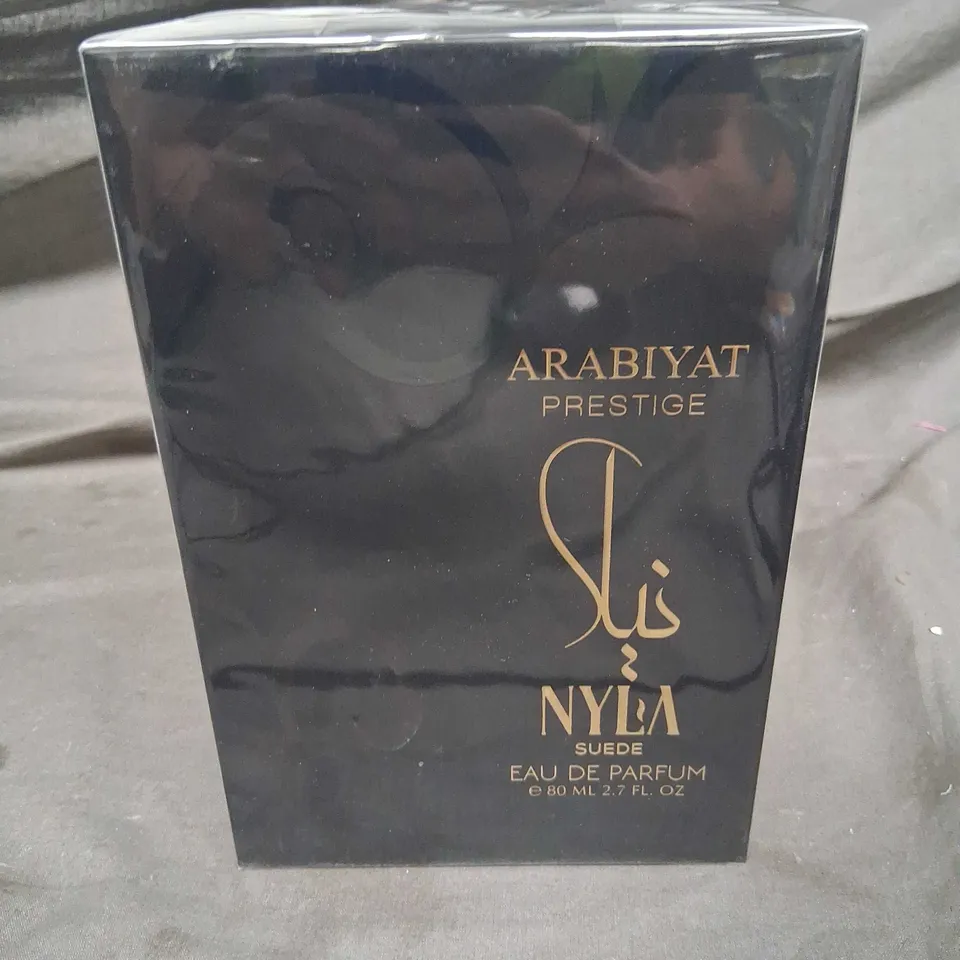 BOXED AND SEALED ARABIYAT PRESTIGE NYLA SUEDE EAU DE PARFUM 80ML