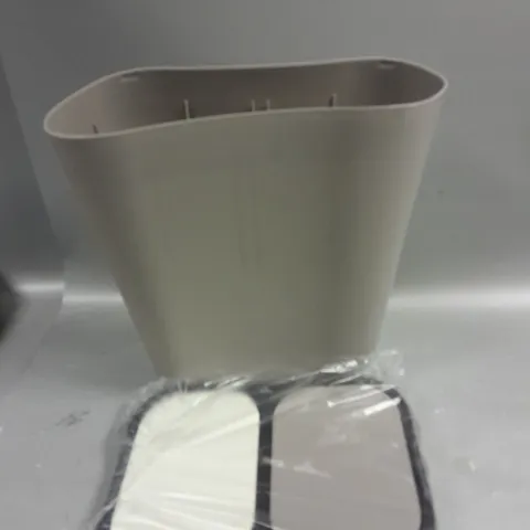 TWIN RECYCLING BIN IN GREY