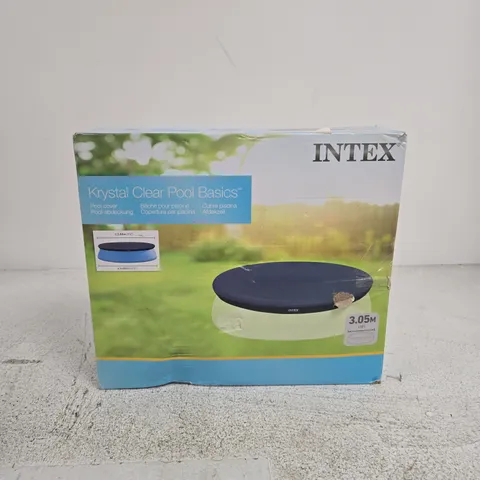 INTEX KRYSTAL CLEAR POOL BASICS POOL COVER