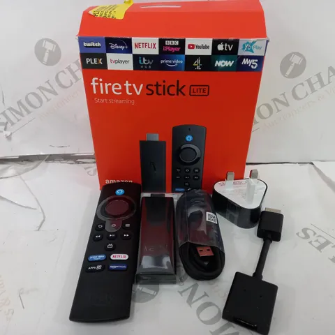 BOXED AMAZON FIRE TV STICK LITE