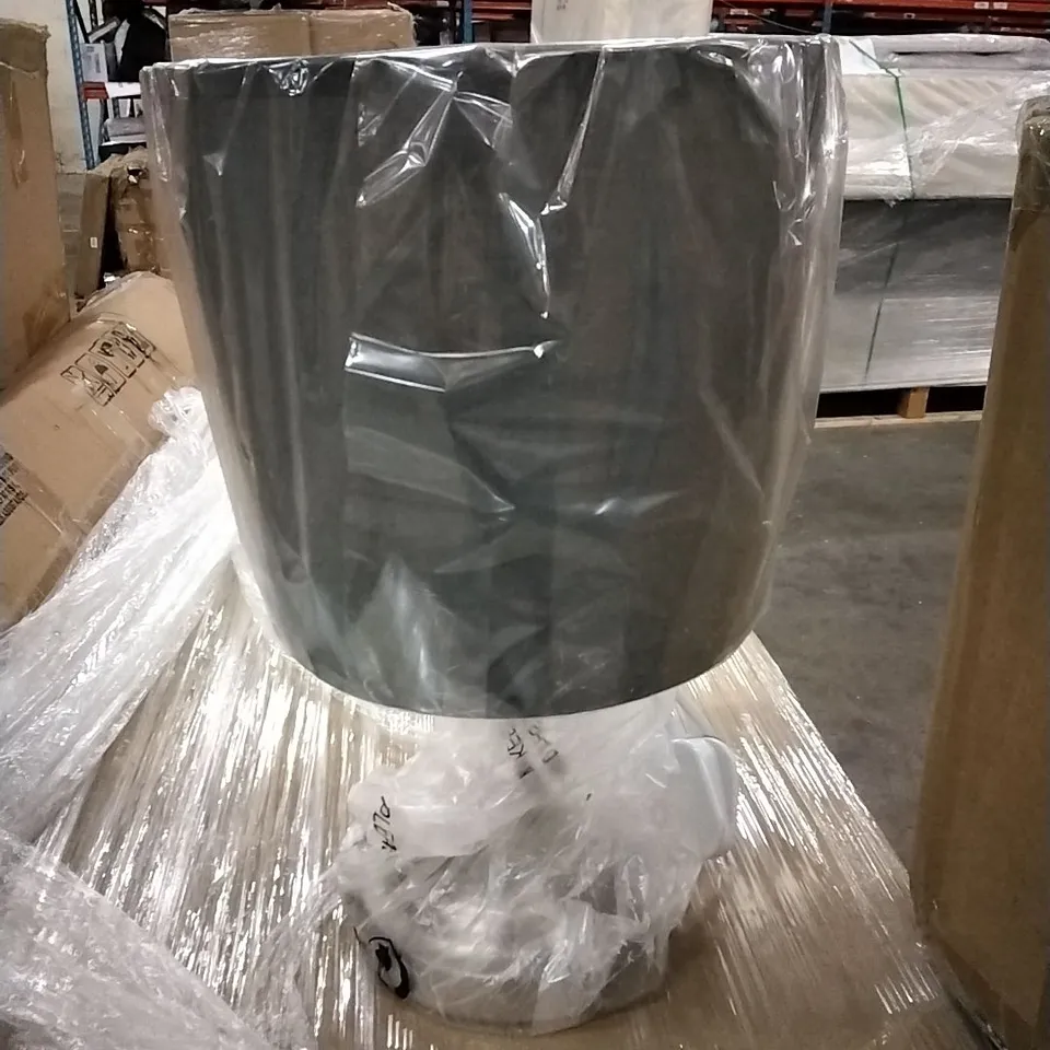 BOXED BRITO 47CM TABLE LAMP BRUSHED NICKEL 