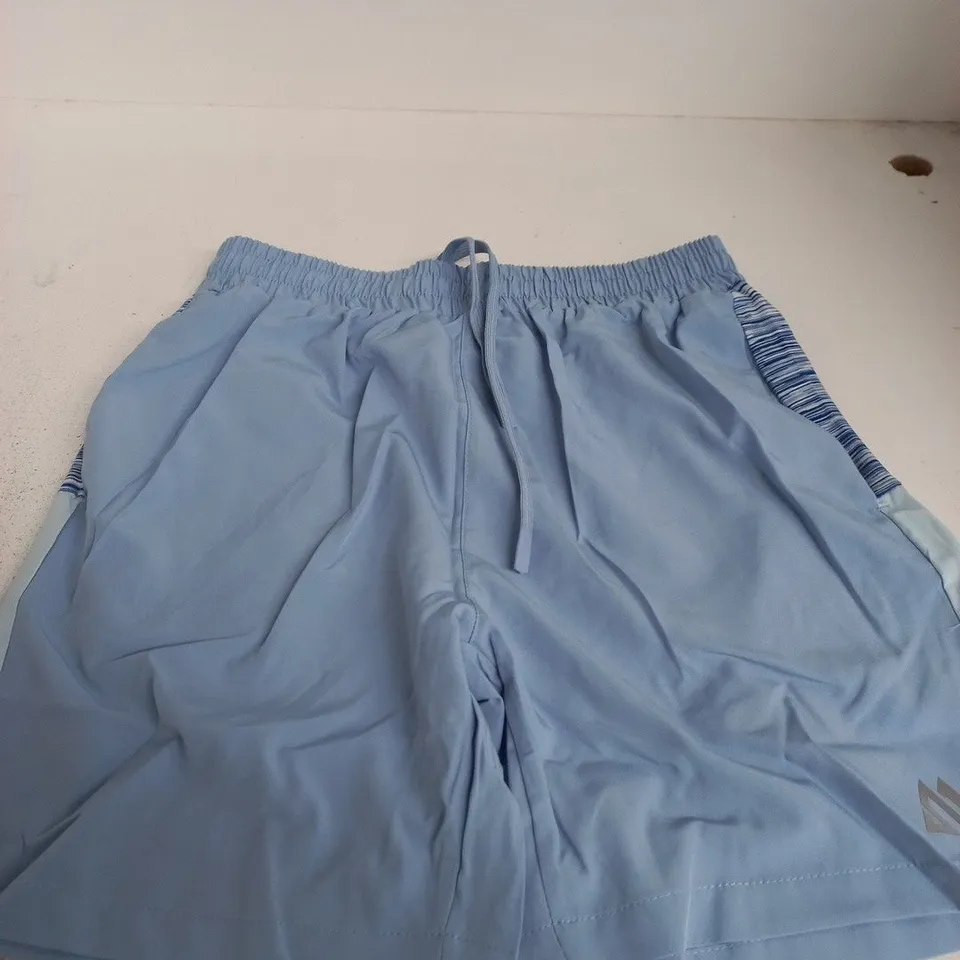 MOUNTAIN BRAND LIGHT BLUE SHORTS, M