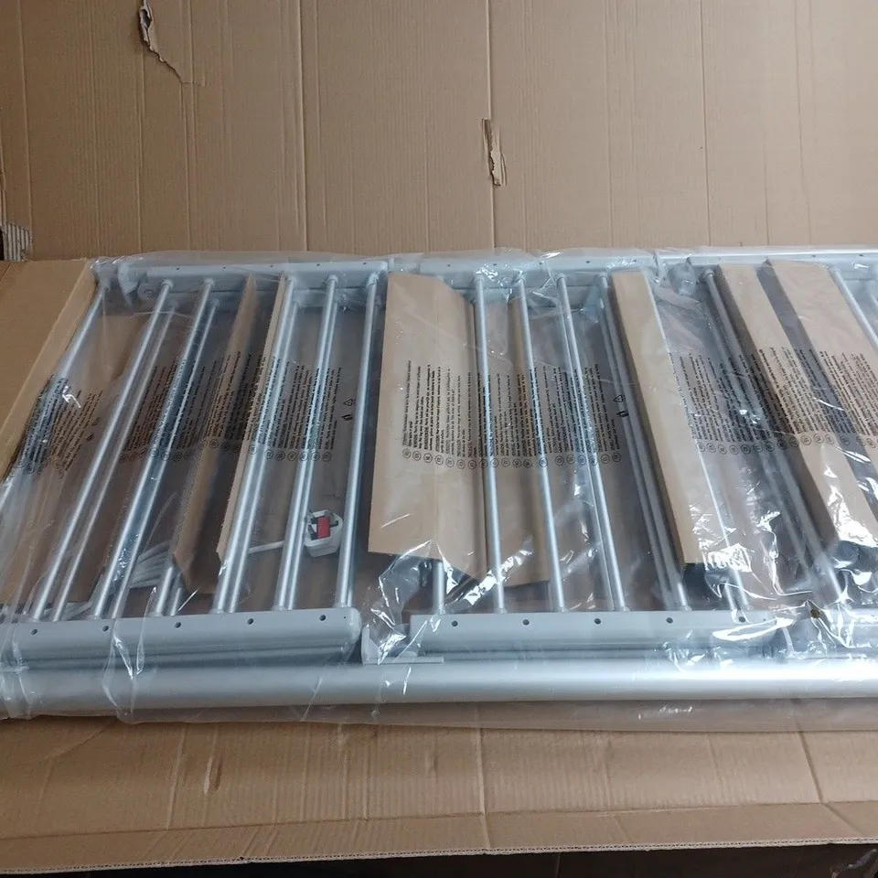 BOXED ORGANISED OPTIONS 3 TIER HEATED AIRER WITH 21M DRYING SPACE - COLLECTION ONLY