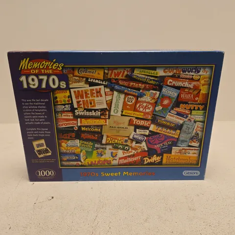 GIBSONS MEMORIES OF THE 1970S 1000-PIECE JIGSAW PUZZLE