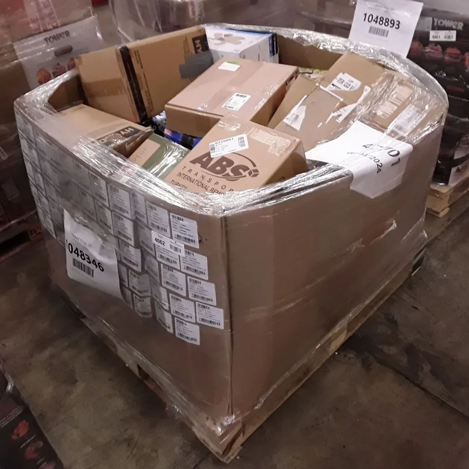 PALLET OF APPROXIMATELY 54 UNPROCESSED RAW RETURN HOUSEHOLD AND ELECTRICAL GOODS TO INCLUDE;