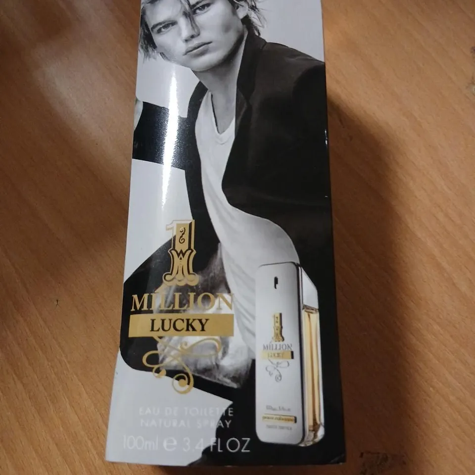 BOXED PACO RABANNE MILLION LUCKY EAU DE TOILETTE 100ML