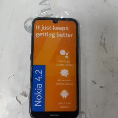 BOX OF APPROXIMETLY 30 NOKIA 4.2 DISPLAY PHONES 
