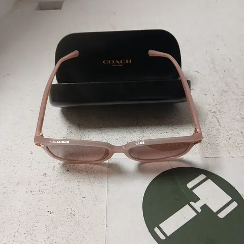 COACH SUNGLASSES – PINK FRAME - WITH CASE 
