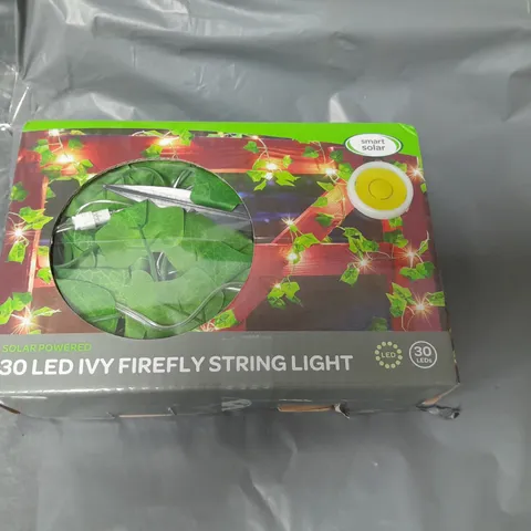 SOLAR POWERED LED IVY FIREFLY STRING LIGHT