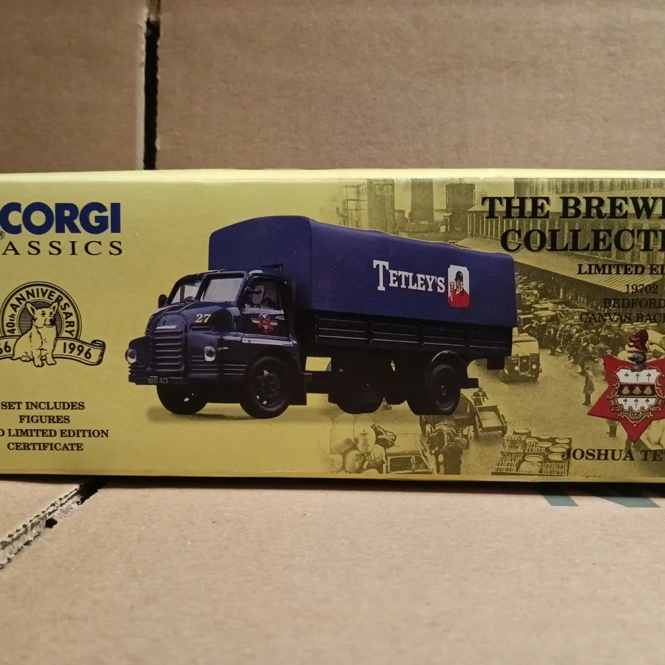 CORGI CLASSICS THE BREWERY COLLECTION LIMITED EDITION TETLEY'S TRUCK