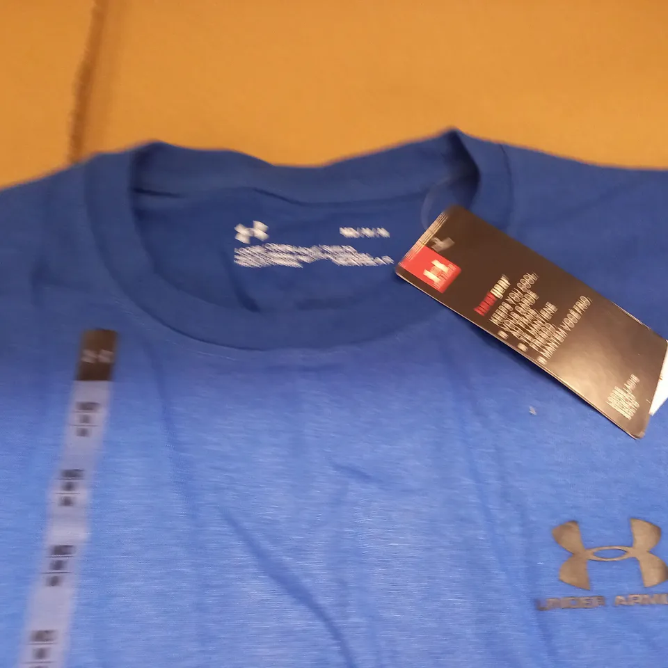 UNDER ARMOUR BLUE T-SHIRT - MD