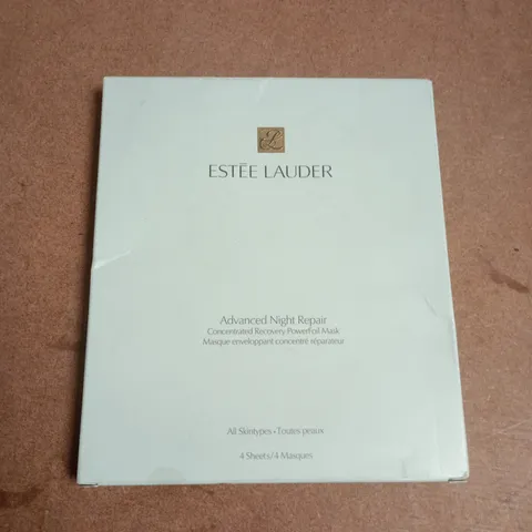 ESTΓE LAUDER ADVANCED NIGHT REPAIR CONCENTRATED RECOVERY POWERFOIL MASK β 4 SHEETS