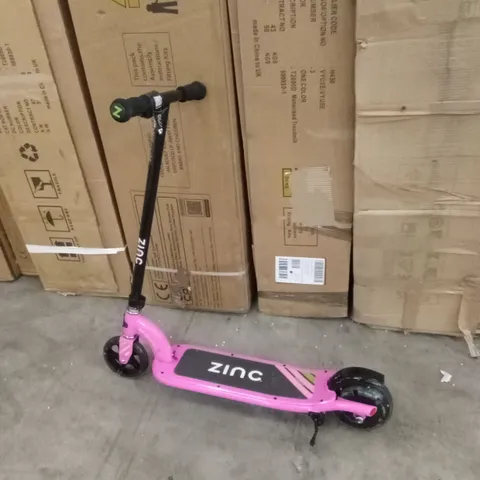 ZINC MODEL Z KIDS ELECTRIC SCOOTER - PINK