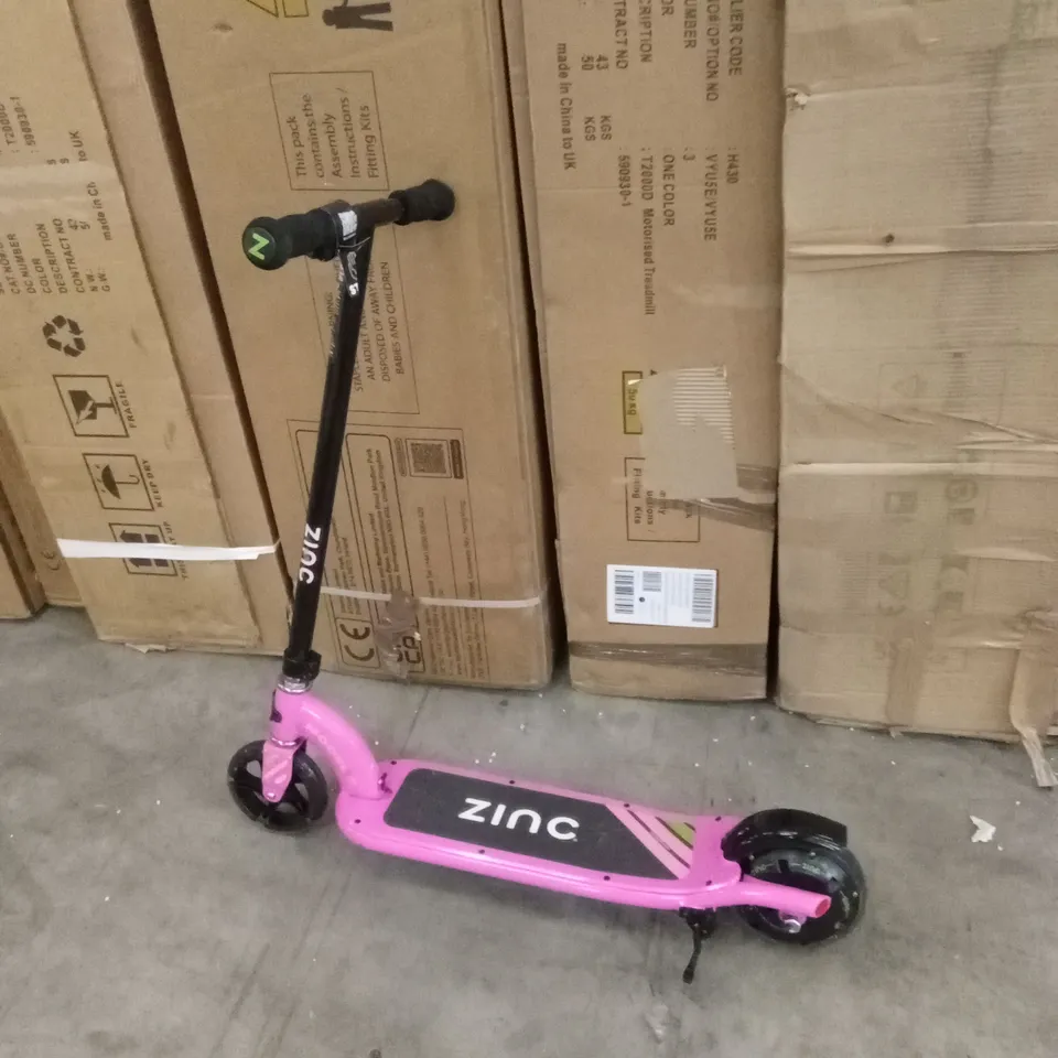 ZINC MODEL Z KIDS ELECTRIC SCOOTER - PINK 