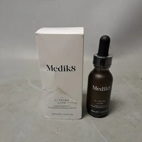 SEALED MEDIK8 C-TETRA LUXE LIPID VITAMIN C ENHANCED RADIANCE SERUM 30ML