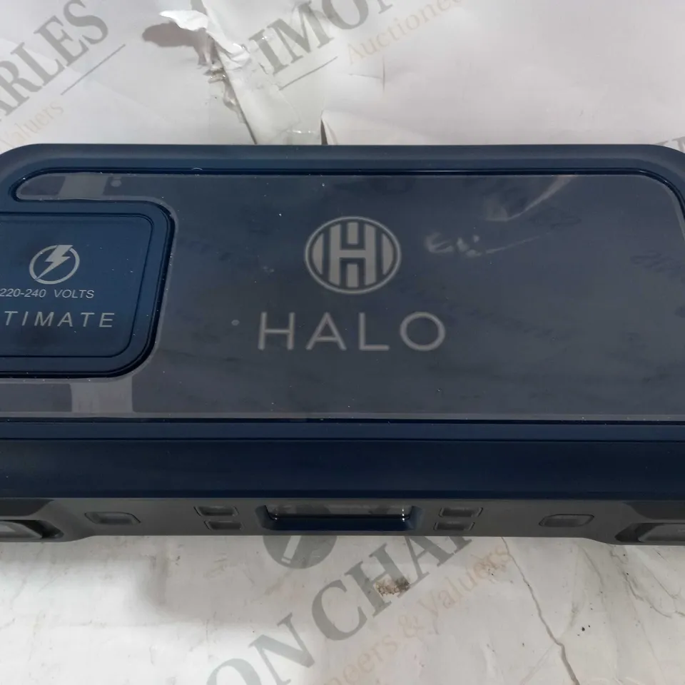 BOXED HALO BOLT ULTIMATE POWER BANK W/JUMP STARTER AIR COMPRESSOR & AC OUTLET