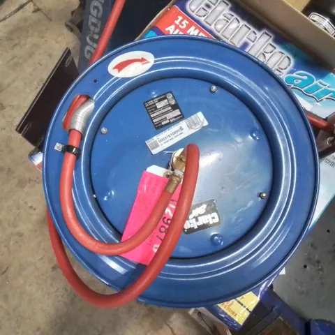 CLARKE 15M COMPRESSION AIR HOSE REEL