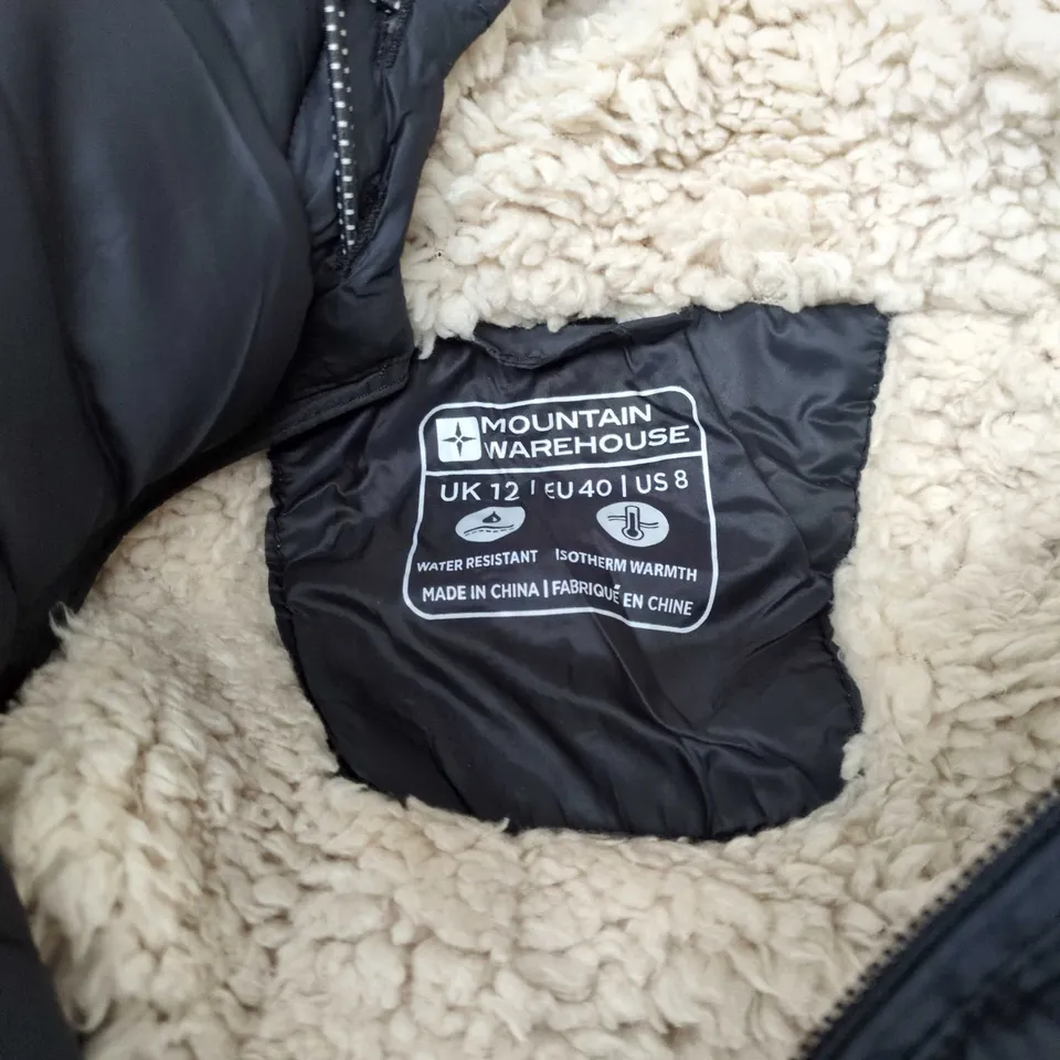 MOUNTAIN WAREHOUE UK 12 PUFFER COAT