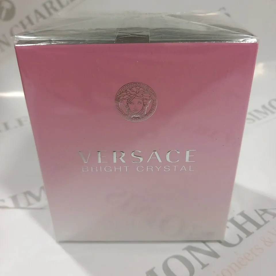 BOXED AND SEALED VERSACE BRIGHT CRYSTAL EAU DE TOILETTE 90ML