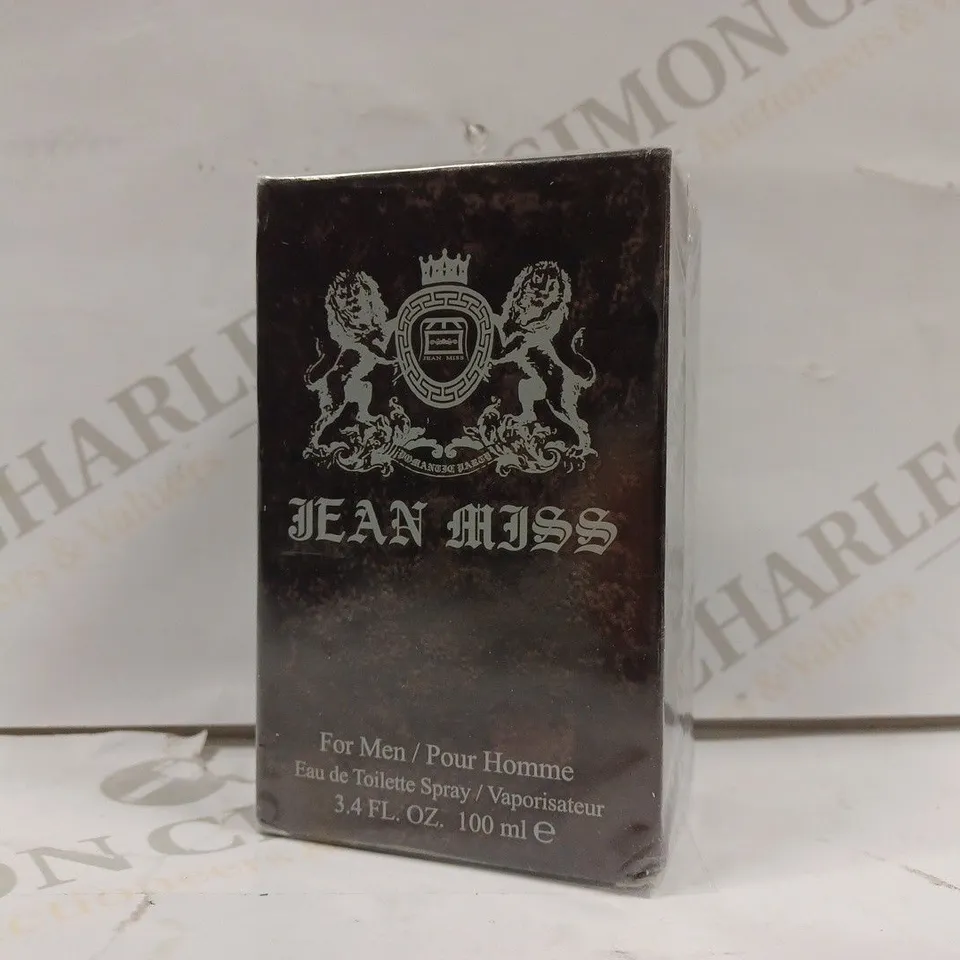JEAN MISS MEN'S POUR HOMME EAU DE PARFUM 100ML