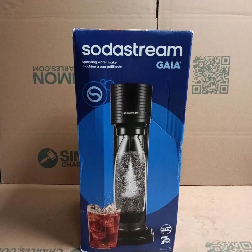 SODASTREAM GAIA BLACK NOIR BOXED