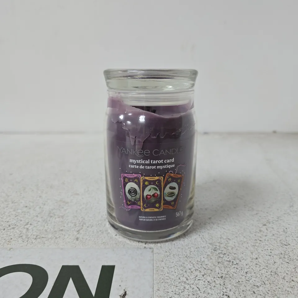 YANKEE CANDLE JAR CANDLE – MYSTICAL TAROT CARD, 567 G