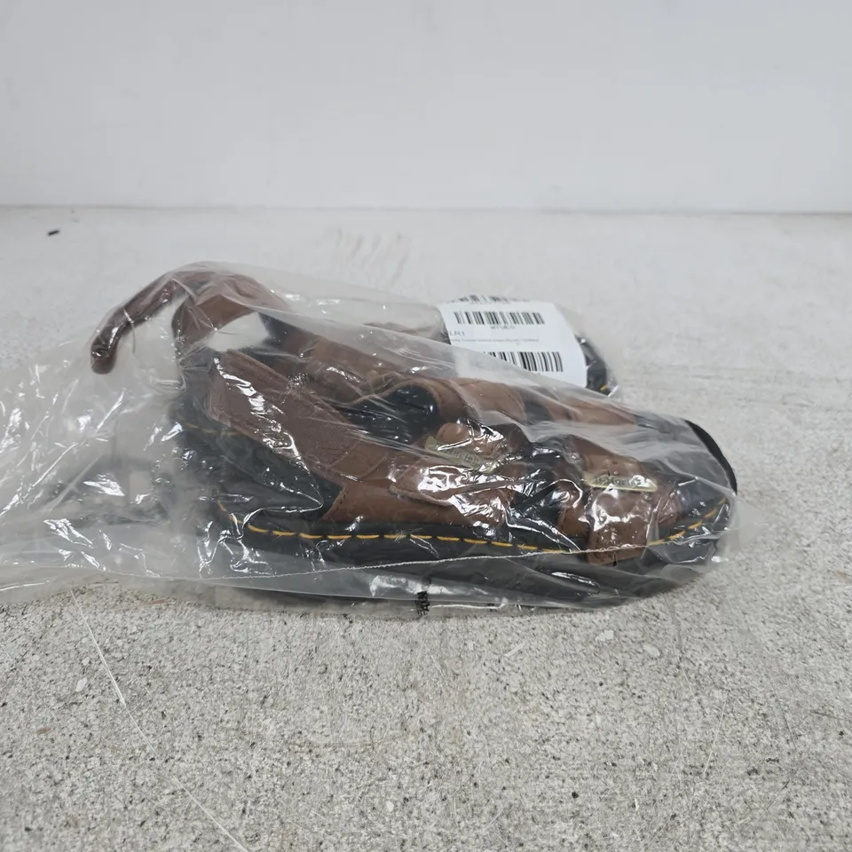 DR MARTENS SANDALS SEPIA BROWN TUMBLED UK 5 UNBOXED