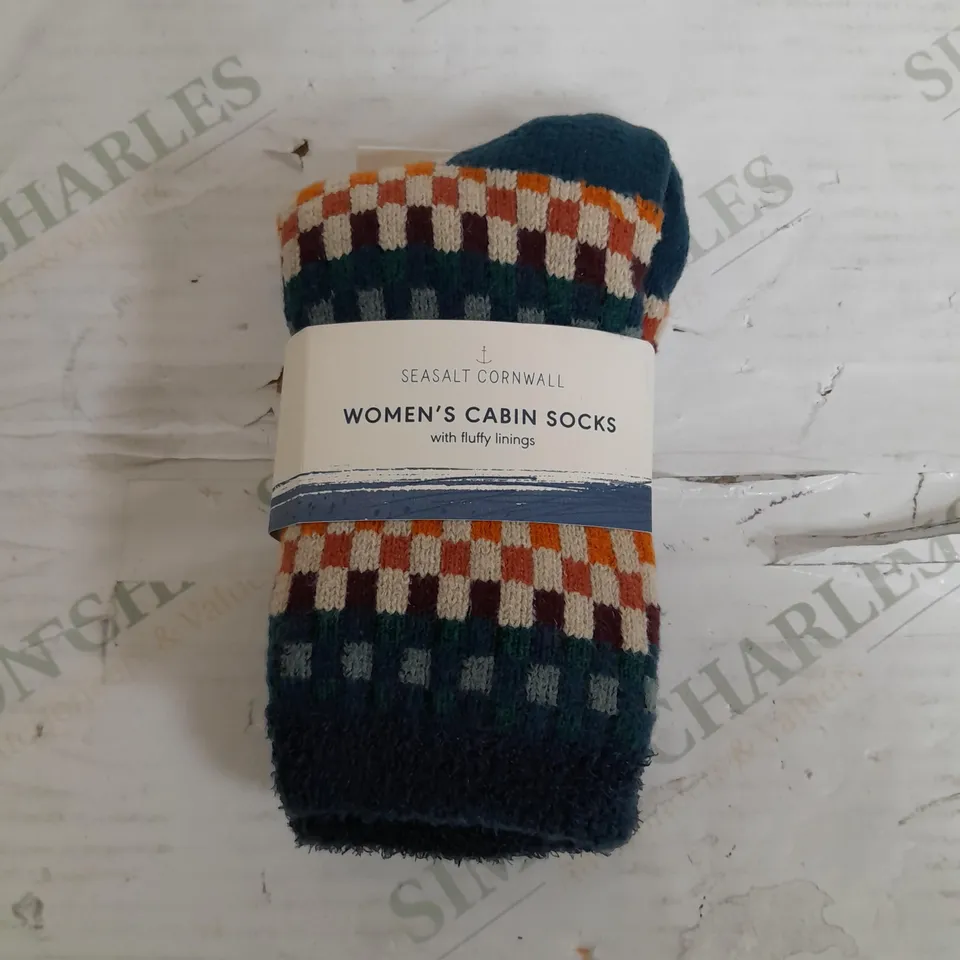 SEASALT CORNWALL WOMENS CABIN SOCKS 