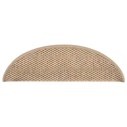 BOXED GRACES SELF-ADHESIVE NON SLIP STAIR TREAD RUG (BROWN)