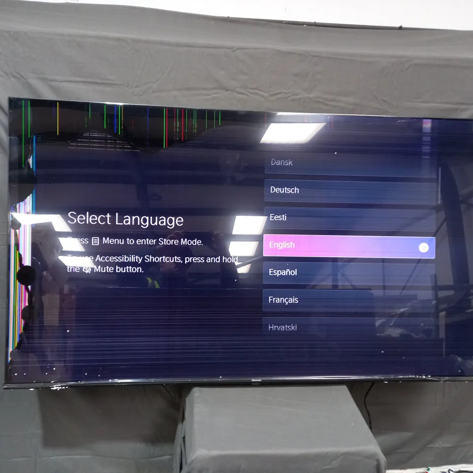 HISENSE QLED 4K E7 SERIES 65" TELEVISION - COLLECTION ONLY