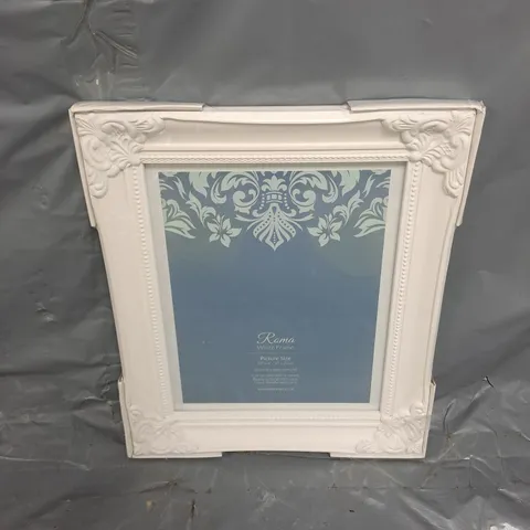 ROMA DECORATIVE WHITE FRAME - 25X20CM
