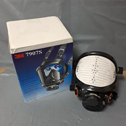 BOXED 3M 7907S FULL FACE SILICONE MASK