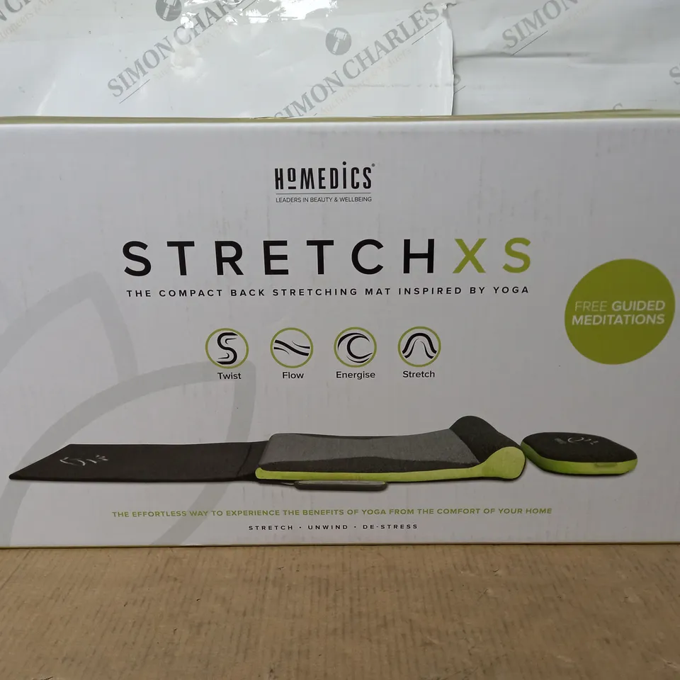 BOXED AS NEW HOMEDICS ZEN STRETCH XS BACK STRETCHING MAT