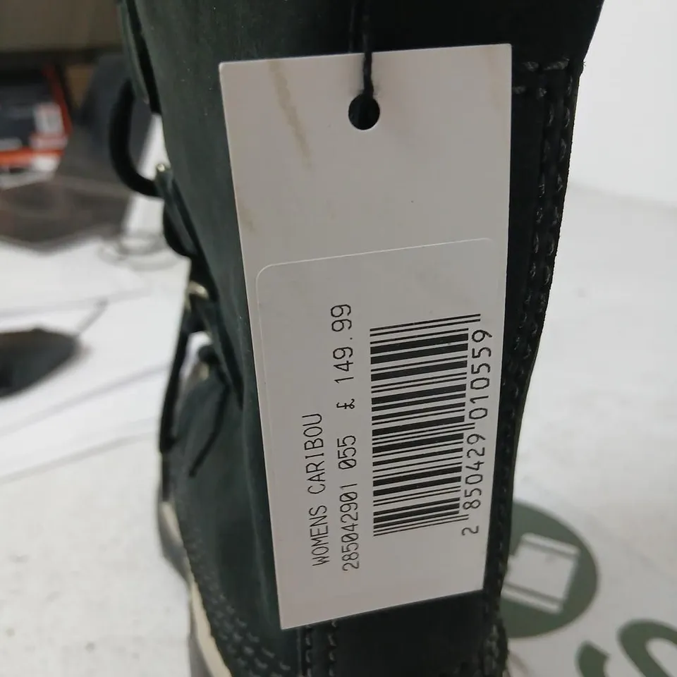 SOREL CARIBOU WOMEN'S WINTER BOOTS – UK 5 (EU 39), BLACK