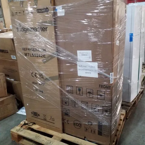 PALLET OF APPROXIMATELY 2 UNPROCESSED RAW RETURN WHITE GOODS TO INCLUDE