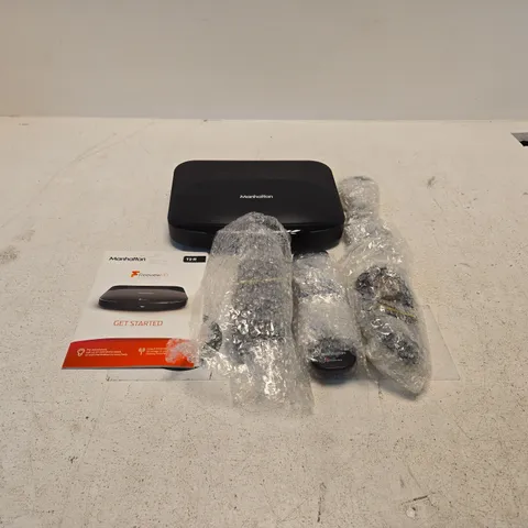 MANHATTAN FREEVIEW HD RECORDER WITH ACCESSORIES BOXED