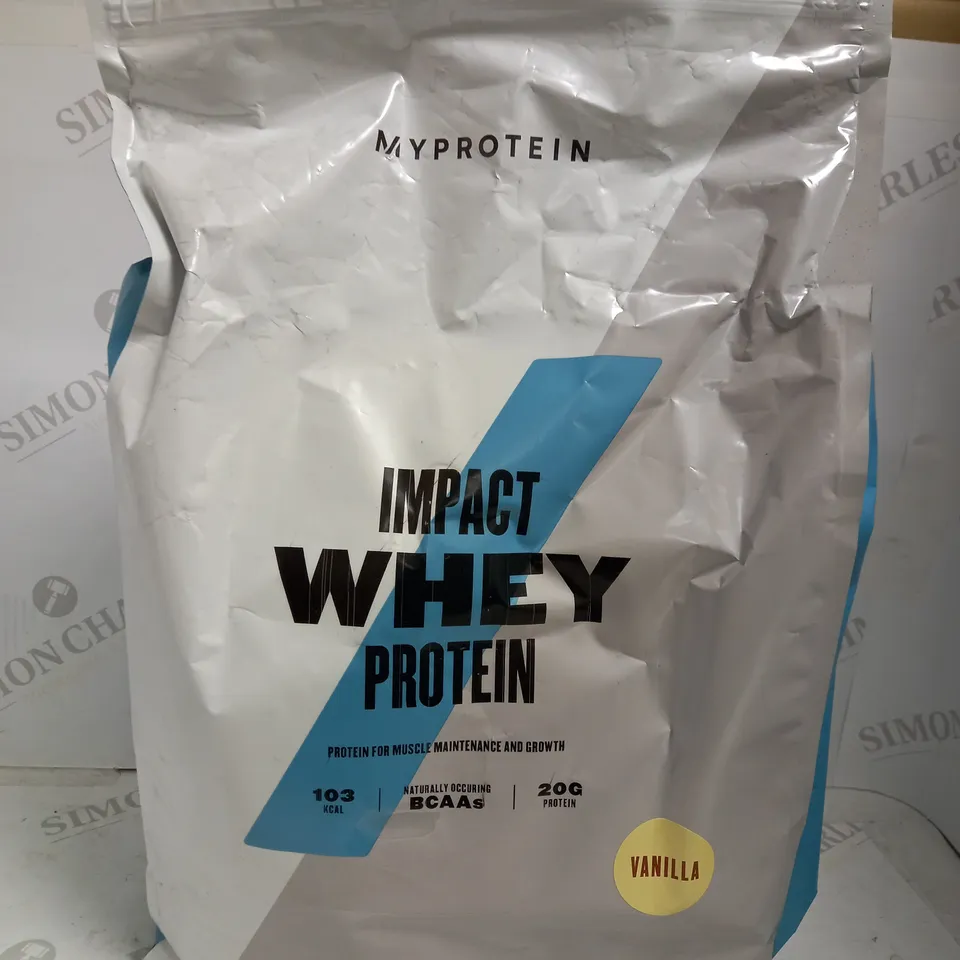 MYPROTEIN IMPACT WHEY PROTEIN VANILLA 5KG